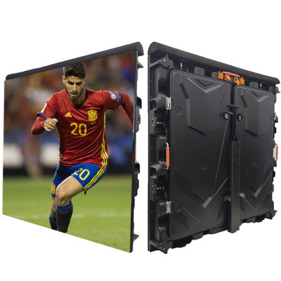 Perímetro LED pantalla P5 P10 con gabinete de aluminio estadio de fútbol LED pantalla exterior para la publicidad
