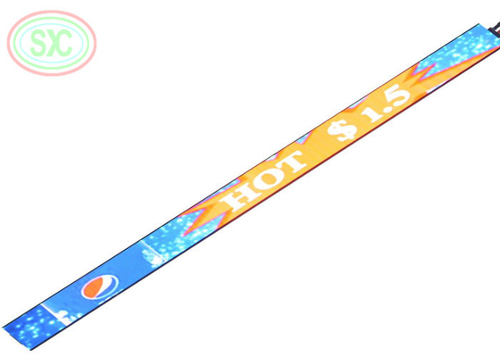Pantalla LED de estante P1.875 900x60mm 800cd/m² Pantalla para interiores