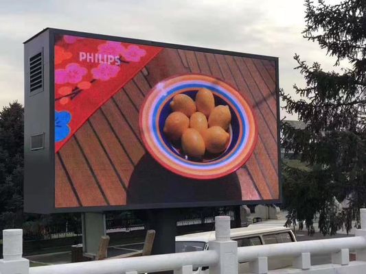 Buen precio Control de sincronización y sincronización Exterior p6 Pantalla LED a todo color para publicidad de instalaciones fijas en línea