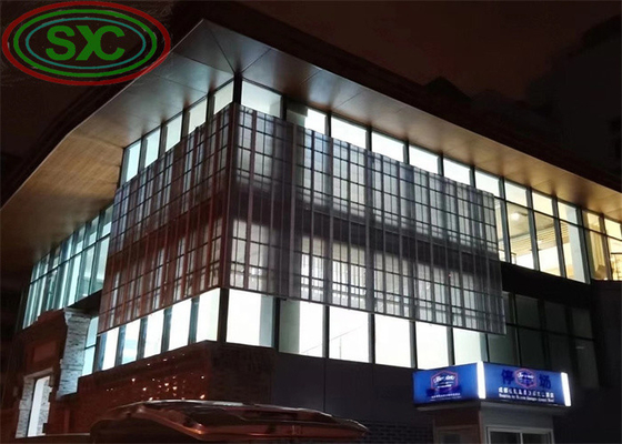 Indicador LED transparente de alto brillo G3.91-7.82 Display LED 1000*500mm de aluminio fundido a presión