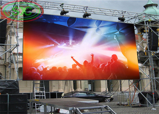 Escenario de fondo pantalla LED exterior LED mostrar todo el equipo ensamblar fácil