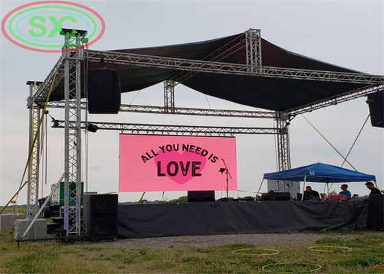 Display LED de alquiler personalizable pantalla LED de escenario con 14-16 bits de nivel gris y 110-220VAC de voltaje de trabajo