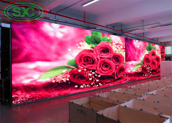 P4 Ultra delgado fijo interior de color completo 4k HD Video pared/LED pantalla interior de color completo LED pantalla
