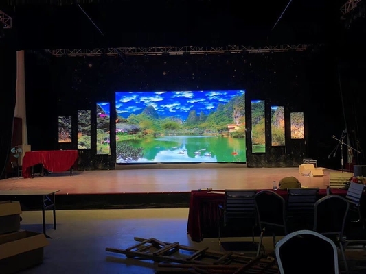 SCX LED Studio/Conferencia/Iglesia Instalar 2000nits Alto brillo KN-Light Kinglight Negro SMD2021 Pantalla LED P3 para interiores
