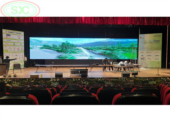 Pantalla LED de trenza a todo color interior P4 alquiler de pantalla LED de pared LED para eventos de bodas
