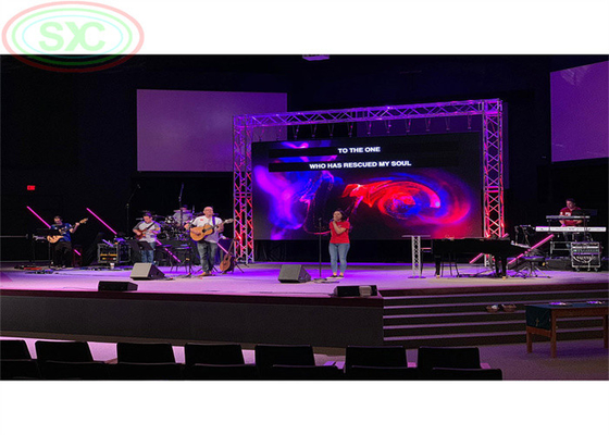 Eventos al aire libre LED de alta definición pantalla de alquiler HD P4 escenario de fondo pantalla de LED
