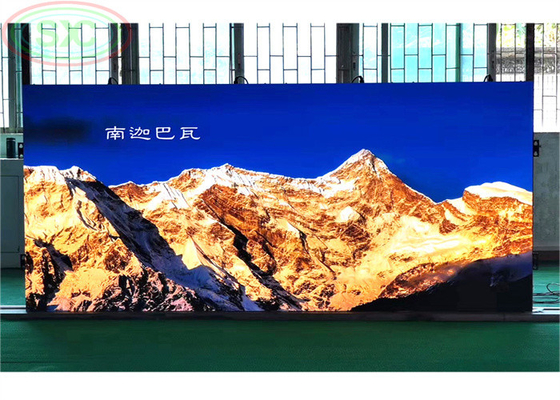 Pantalla LED a todo color para interiores P3.91 500*500mm Pixel Alquiler de video en el centro comercial