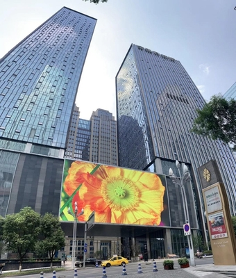 Pantalla de visualización llevada flexible al aire libre a todo color del panel 960x960m m Smd de la cartelera de publicidad del LED P10 P8