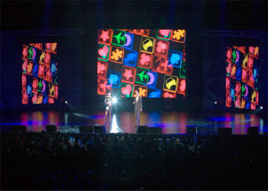 Pantallas impermeables de la etapa LED de SMD3528 P10, haciendo publicidad de la pantalla de la pantalla LED