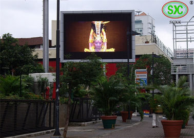 P20 1r1g1b Pantalla de pantalla de cartelería LED a todo color para exteriores 8000cd / m2