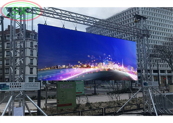 P3.91 P4.81 Pantalla de alquiler a todo color para exhibición al aire libre con pantalla LED de señalización digital