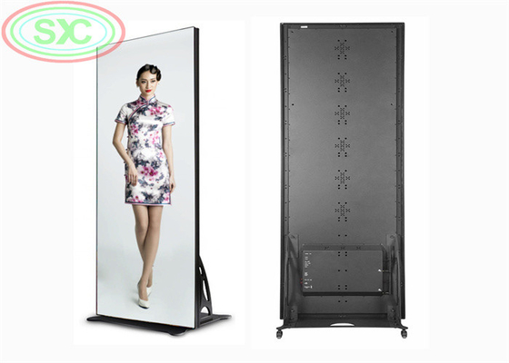 Display de anuncios de alta definición vertical P2.5 P3 LED Poster puede mostrar