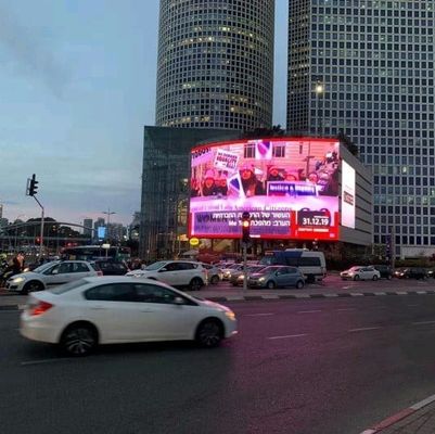Pantalla LED a todo color exterior P5 Pantalla de vídeo LED para publicidad en carretera con alto brillo y ángulo de visión amplio