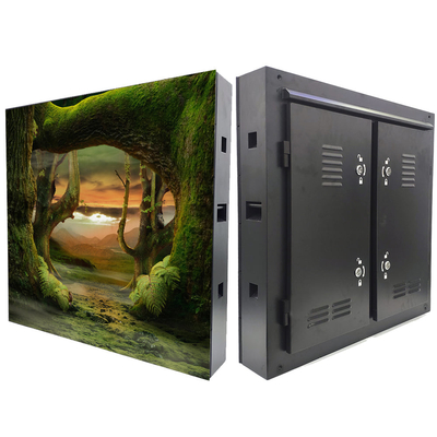 HD fijó para instalar el gabinete del hierro de p8 960x960m m que la publicidad impermeable al aire libre llevó los paneles de la pantalla