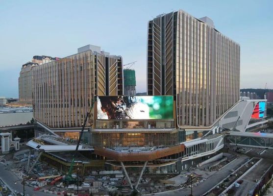 SCX LED P10 Pantalla LED de color completo exterior para publicidad comercial Instalación fácil Alto brillo y amplio ángulo de visión