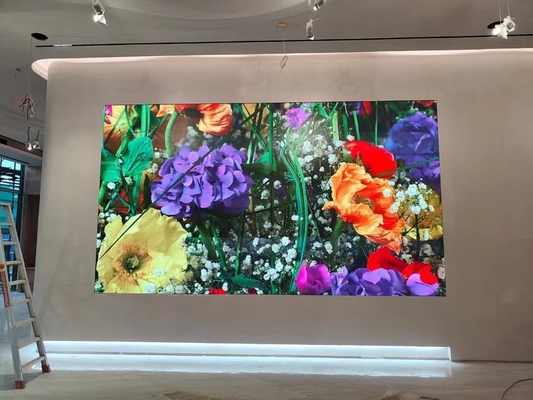 Pantalla LED de alta resolución de color completo en interiores con modo de escaneo 1/16 1200Hz Frecuencia de actualización para una reproducción de video suave