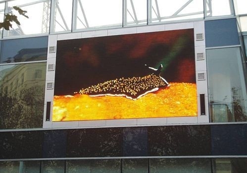 La inmersión P10 llevó la cartelera video de la pantalla de la pared 960x960m m de la publicidad comercial que Smd al aire libre fijó la exhibición llevada