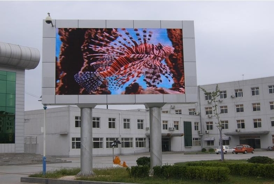 La inmersión P10 llevó la cartelera video de la pantalla de la pared 960x960m m de la publicidad comercial que Smd al aire libre fijó la exhibición llevada