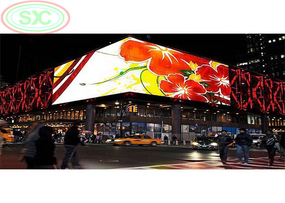 Pantalla de LED de pared 3D 4k gigante de exterior LED señal de LED P10 exterior LED para publicidad en los medios