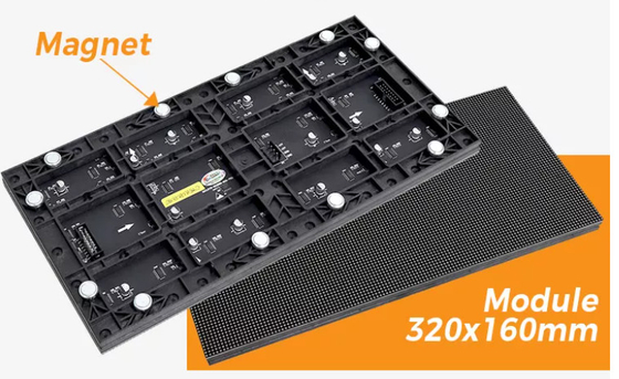IP43 P2.5 de alta definición en interiores GOB pantalla LED de color completo 2200CD/m2