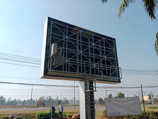 Buen precio El edificio comercial de la pared video al aire libre del LED fijó la pantalla al aire libre de la publicidad de la pantalla LED P10 en línea