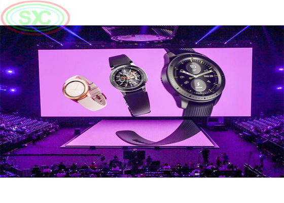 Pantalla LED a color completa, ligera y para interiores, para exhibiciones. Fácil de instalar y transportar. Adecuada para espectáculos itinerantes.