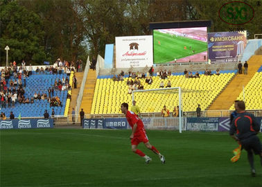 P10 Pantalla LED deportiva al aire libre a todo color para estadios de fútbol o baloncesto