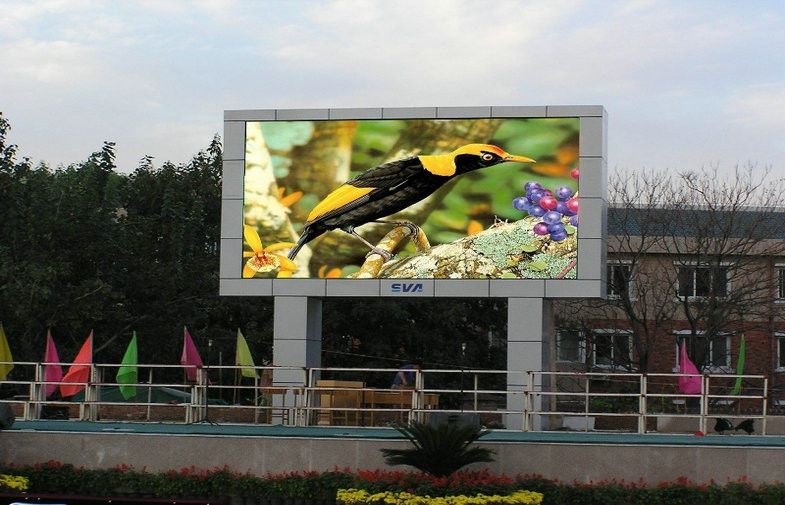 Pantalla de vídeo llevada al aire libre de la publicidad de la exhibición del panel p16 p10 p8 de SMD LED