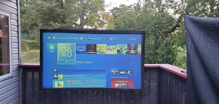 Cartelera al aire libre de la publicidad de Digitaces del soporte de la pared de la pantalla LED P4 del servicio del frente de la tienda