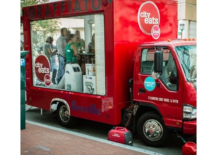 El camión móvil de la publicidad al aire libre de HD P3 llevó la cartelera impermeable de Digitaces de la exhibición