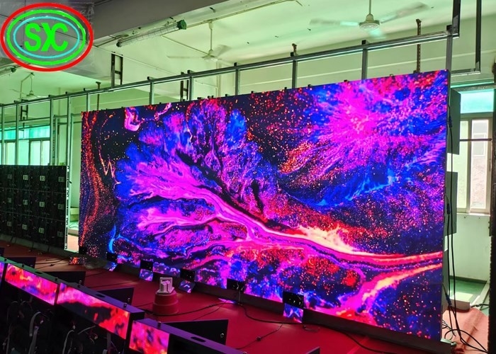 Modulo LED de 320*160 mm Display LED GOB con tamaño de gabinete de 640*640 mm y alto brillo de 1500 bit