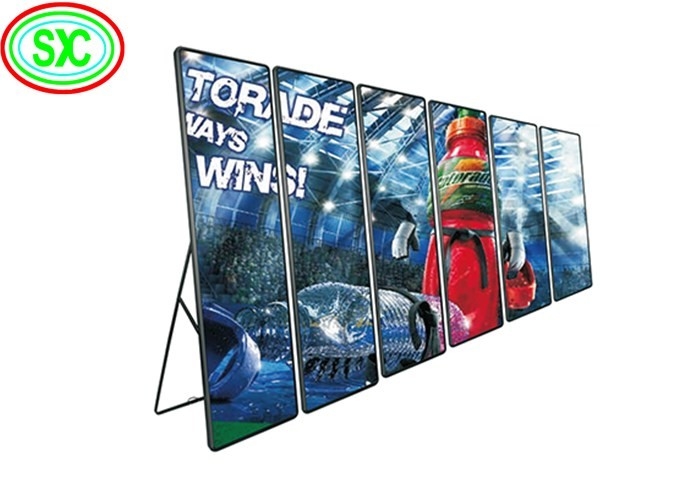 960*320 Modulo Resolución LED Poster Display alimentado por chips LED SMD2121 y configuración de color 1R1G1B