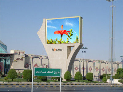 SMD3535 P10 Exterior Display LED a todo color a prueba de agua 1/4 Escaneo 960*960mm
