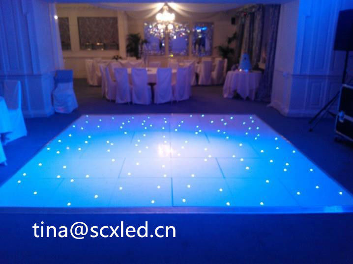 Indoor SMD3535 Sonido Activo Dj Led Disco Bailando Encalorado Paneles de Rayo Blanco