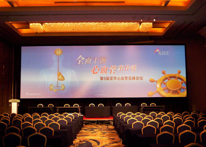 Color completo Alquiler de escenario de fondo Video de interior Pared P3 Eventos Pantalla Led