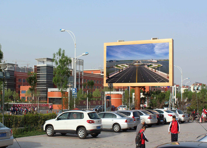 Exterior de alta calidad P8 de color completo Instalación fija Publicidad pantalla de cartel LED