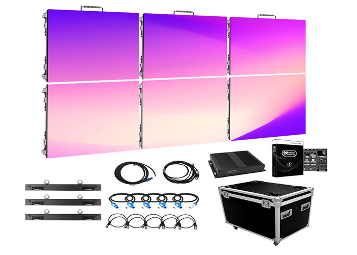 P2.976 P3.91 P4.81 Cabinet de aluminio de fundición por inyección en exteriores Inmuevo para el alquiler de pantalla LED