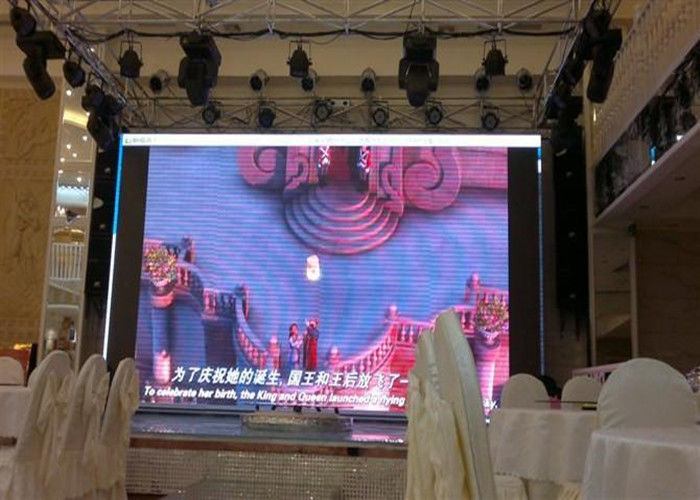 P3.91 Panel LED móvil Cartelera de fondo de vídeo Pared de la boda Alquiler de escenario de la pantalla LED