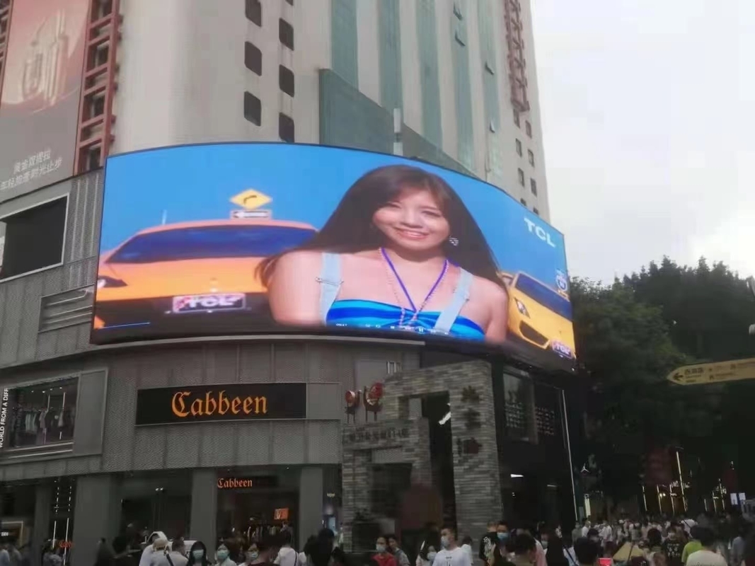 SMD Full Color Led Display Board P6 P8 P10 Brightness Steel Cabinet led display pantalla de aluminio y acero