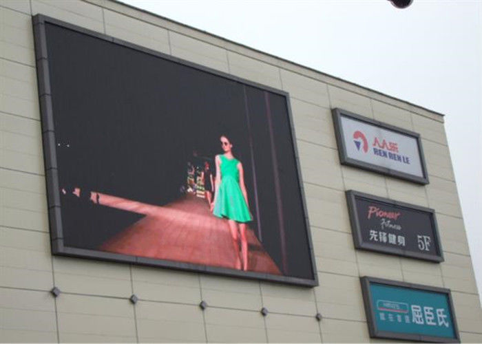 Colgando en el exterior de color completo de la publicidad LED Billboard P10 Mercado de compras Video Wall