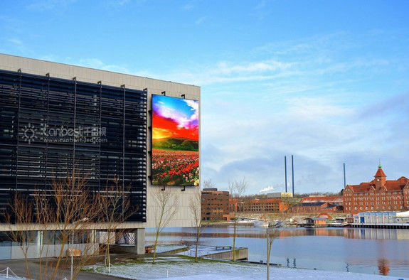 P10 exterior SMD Billboard Led Pantalla a prueba de agua 1920HZ IP65 color LED pantalla