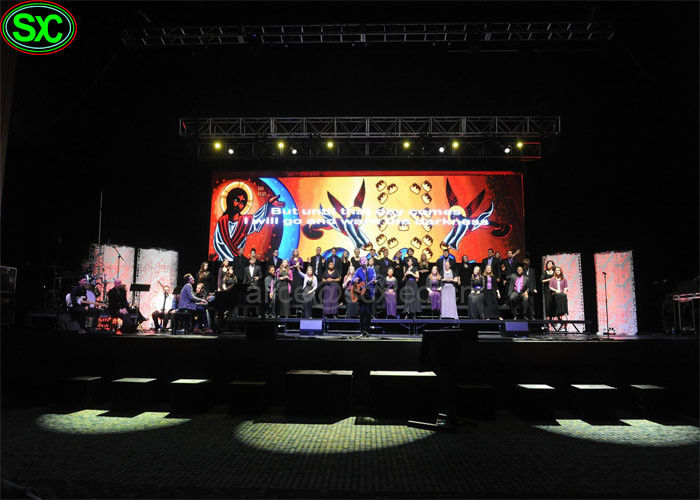 los pixeles llevados interiores de la exhibición/3.91m m del fondo de etapa llevaron la exhibición a todo color