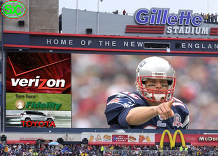 Alta pantalla LED del estadio del baloncesto de la frecuencia de actualización P10 con 5 años de garantía