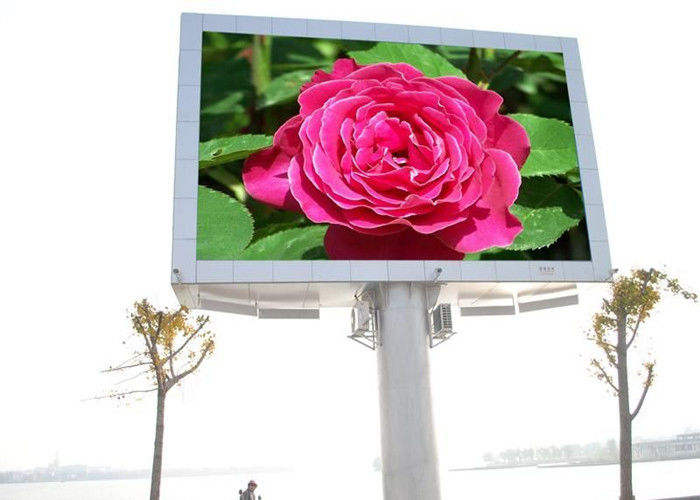 Pantalla de publicidad LED de gran tamaño P10 de video montado a todo color