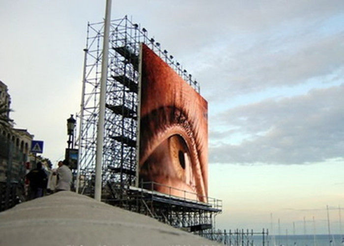 Alto índice de actualización SMD3535 Panfletos publicitarios de color P6 al aire libre