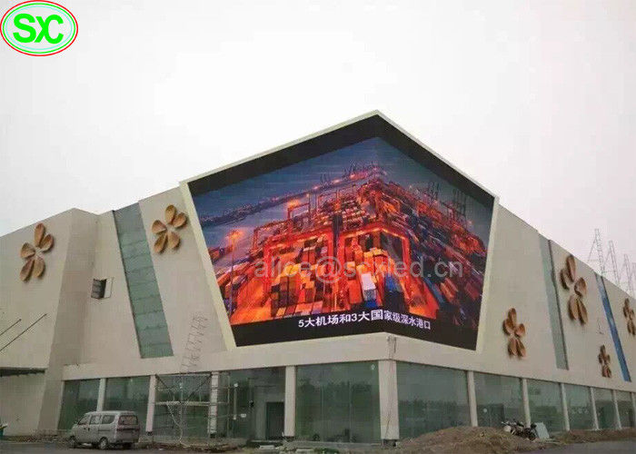 P10 impermeable que hace publicidad de la pantalla LED al aire libre IP65 de las carteleras del LED