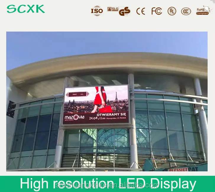 Ultraligero Indoor Display LED a todo color Distancia óptima de visión 6m-30m