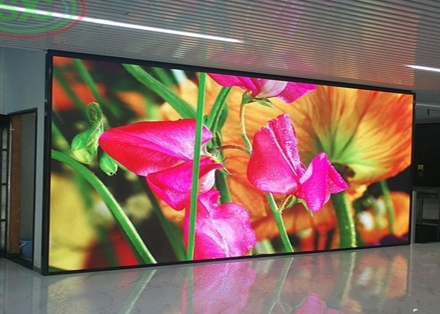 SMD Indoor LED Display, 3,91 mm Alta tasa de actualización de vídeo Pared de publicidad comercial LED display