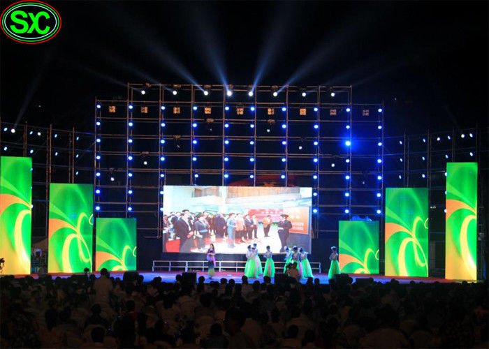 La etapa video de la alta definición llevó la pantalla con a presión gabinete de Almuinum de la fundición