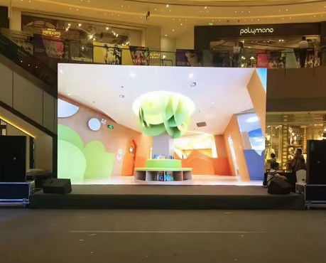 GOB Indoor LED Rental Display P1.667 El fondo de la escena de la pared del video